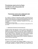 Precisiones acerca de los flujos