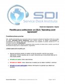 OLA_Plantilla Plantilla para confeccionar un (OLA) “Operating Level Agreement”