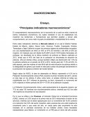 Princilapes indicadores macroeconomicos