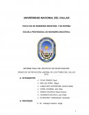 UN INFORME FINAL DEL PROYECTO DE INVESTIGACIÓN. GRADO DE SATISFACCIÓN LABORAL DE LOS PYMES DEL CALLAO 2015.