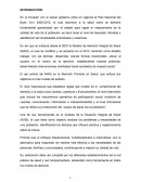 Riesgos en cevallos