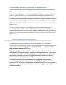Como se dan los Conocimiento religioso y filosofico