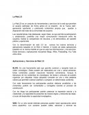 Web.02 s un conjunto de herramientas y servicios de la web que permiten al usuario participar de forma activa en la creación de la “nueva web”