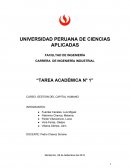 CARRERA DE INGENIERÍA INDUSTRIAL “TAREA ACADÉMICA N° 1”