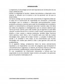 La ingeniería y la tecnología son de vital importancia en la dirección de una mejor calidad de vida.