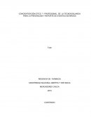 Trabajo de grado PARA LA PREVENCION Y REPORTE DE EVENTOS ADVERSOS