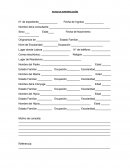 Ficha de identificación psicologica