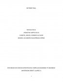 Informe ejecutivo para ventas b2b