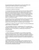 El Acuerdo Nacional para la Modernización de la Educación Básica como referente para el cambio de educación y el sistema educativo