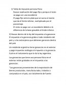 Tabla de impuesto persona física Buscar explicación del pago fijo y porque el resto se paga con una excedente