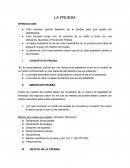 LA PRUEBA EN EL PROCESO JUDICIAL