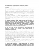 LA PRESUNCION DE INOCENCIA – CARDENAS RIOSECO