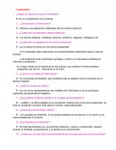 Historicismo y vida vitalista de la filosofía cuestionario