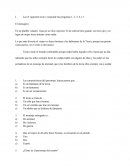 Comprension de lectura