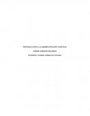 Introduccion a la administracion turistica