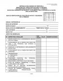 Trabajo GUÍA DE VERIFICACIÓN DEL PELOTÓN DE APOYO Y SEGURIDAD