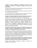 CAlidad. Señala al menos 3 definiciones de calidad que conoces