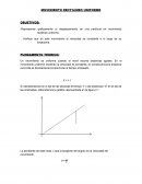 Movimiento rectilineo