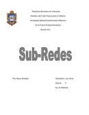 Sub Redes