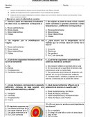 Evaluación fenómenos naturales