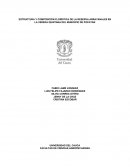 Estructura y composición floristica
