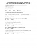 Encuesta desercion escolar