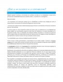 Sucedio con la contabilidad