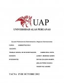 TRABAJO GRUPAL DE DE INVESTIGACION: CAMINO REAL HOTEL