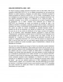 ANALISIS HORIZONTAL 2006 – 2007