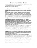 Bitacoras Densidad, Peso Específico y Presión