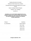 DESARROLLO DE UN SOFTWARE ADMINISTRATIVO EN EL CONSEJO COMUNAL DEL SECTOR ANTONIO JOSE DE SUCRE EN PARIAGUÁN MUNICIPIO FRANCISCO DE MIRANDA ESTADO ANZOÁTEGUI