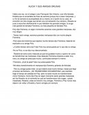 Oracion de solidaridad