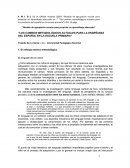 ¿Cómo adquieren los niños el lenguaje y de qué forma se relaciona esta -