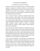 El trayecto de formacion