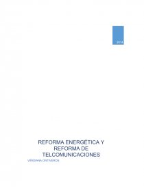 ENSAYO REFORMA. Página 1