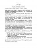 Etica "Aplicacion de la Morañ