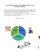 CICLO DEL DESASTRE Y SUS COMPONENTES EN CADA ESTADIO TEMPORAL