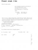 Presente simple