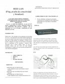 Prueba de conectividad y broadcast