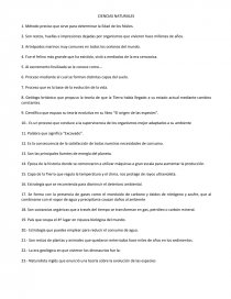 Método preciso que sirve para determinar la Edad de los fósiles.. Página 1