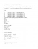 Lenguaje de programación y ejercicios