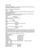 CASO COSTOS Productora de Suelas sas es una productora de suela para calzado. Los estudios de ingeniería han presentado las siguientes cifras en producción