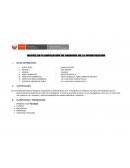 Modelo de matriz de asesoramiento