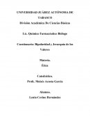 Cuestionario: Bipolaridad y Jerarquía de los Valores