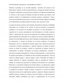 Perfil del ingeniero petroquimico