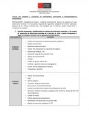 TALLER Nº2 NORMAS Y CUIDADOS DE ENFERMERIA, ASOCIADOS A PROCEDIMIENTOS PEDIATRICOS