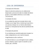 GUIA DE ENFERMERIA