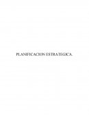 PLANIFICACION ESTRATEGICA.