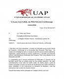 Círculo CULTURAL de PROTOCOLO Anfitrionaje