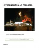 Introduccion a la teologia